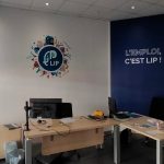 décoration murale dans des bureaux