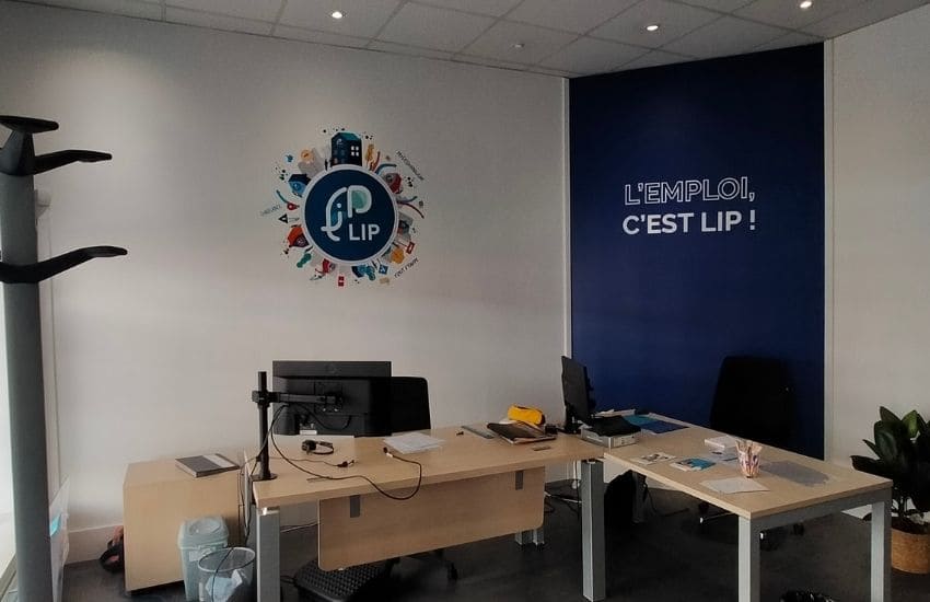 décoration murale dans des bureaux