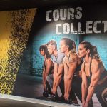 décoration murale fitness park